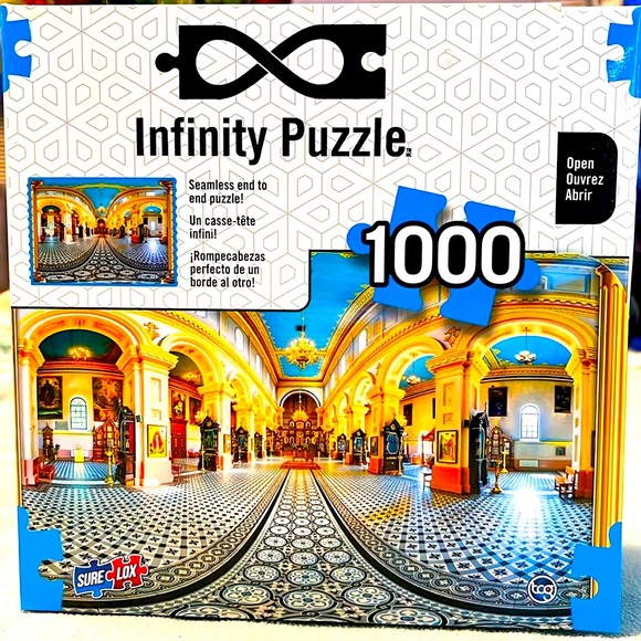 🧩Infinity, Live Edge, “Museum” Puzzle, 1000 Pieces 🧩 - Picture 1 of 8